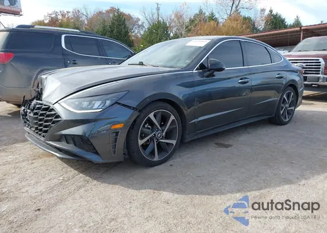 2021 Hyundai Sonata Sel Plus from USA, damaged, VIN 5NPEJ4J27MH063731